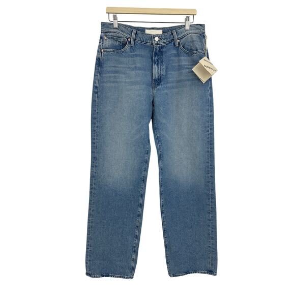 Mother Superior The Dogger Skimp Cuff Jeans Size 30 Wide Leg Leap of Face $268 - Picture 2 of 13